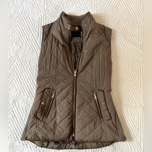Quilted jacket vest. Zara, size M, runs small.